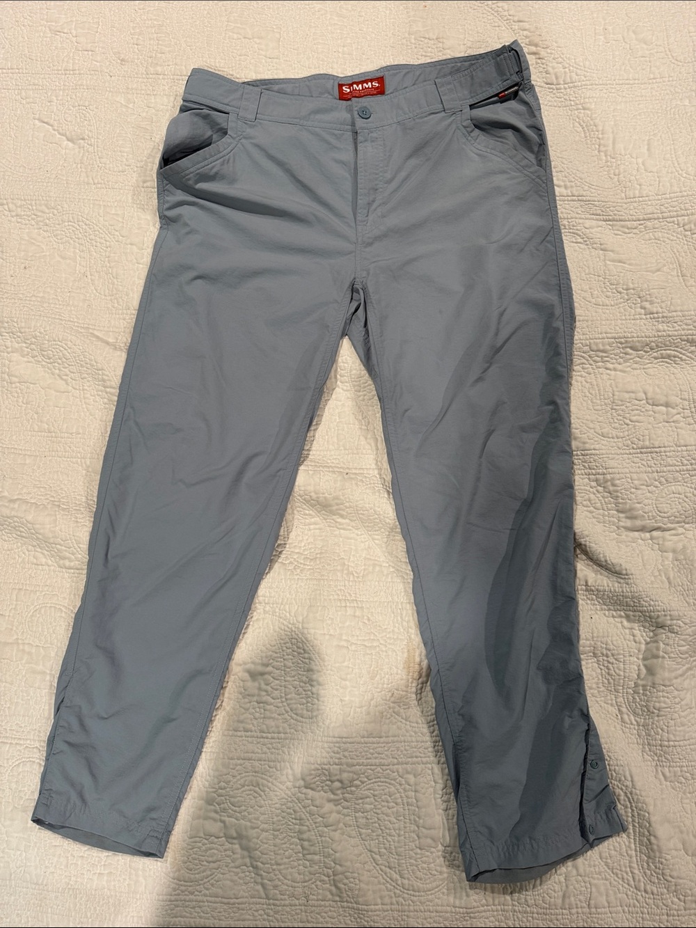Simms Men's Light blue Outdoor Performance Chinos